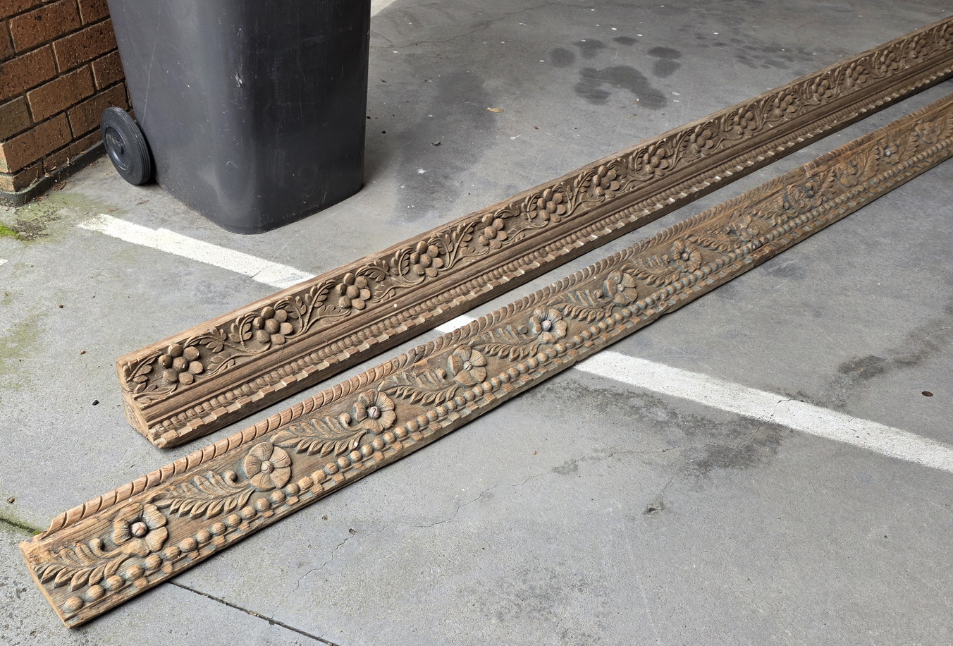 Two Indian Architectural Mouldings